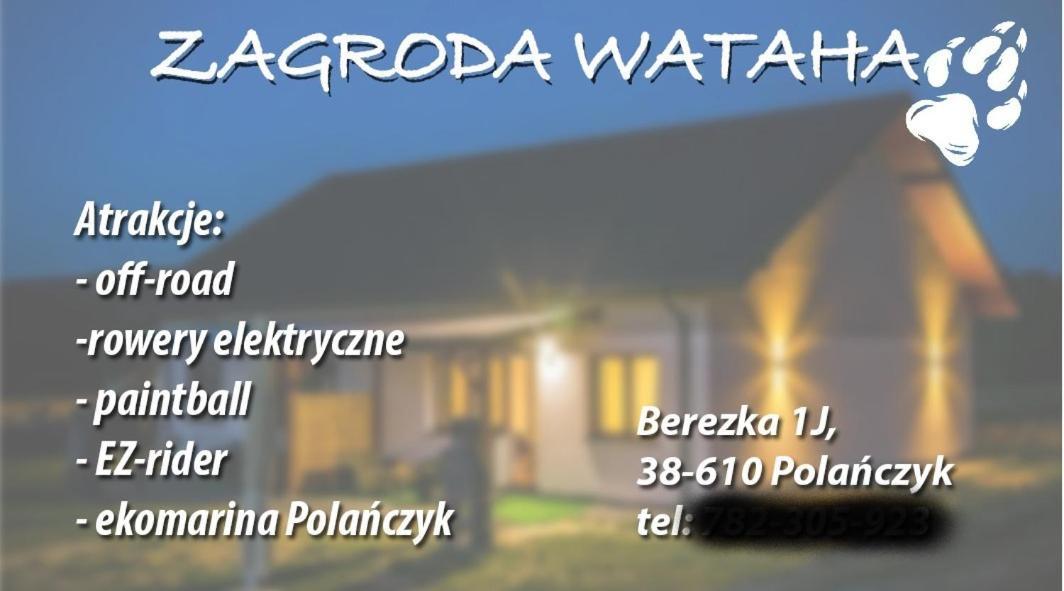 Zagroda Wataha 782 305 923 Polańczyk Dış mekan fotoğraf